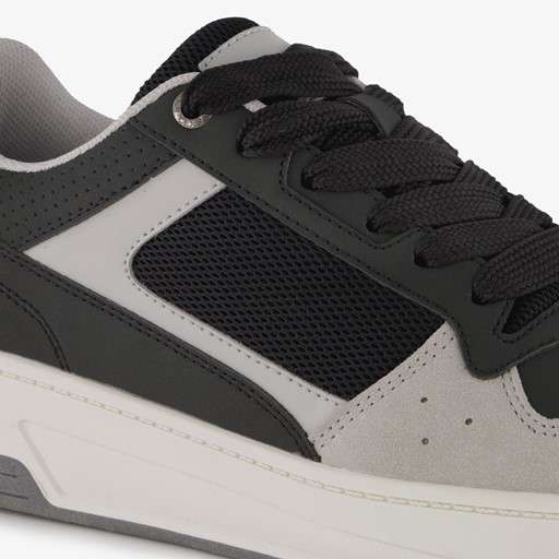 Heren sneakers wit grijs