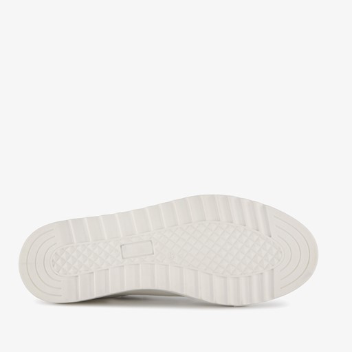 Leren heren sneakers wit