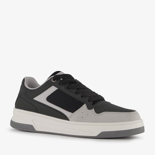 Heren sneakers wit grijs