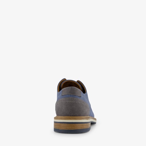 Heren veterschoenen blauw