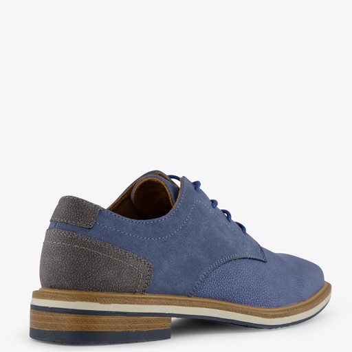 Heren veterschoenen blauw