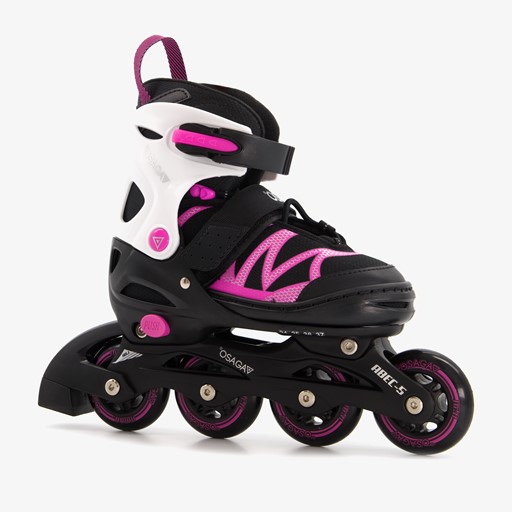 Verstelbare semi-softboot skeelers roze