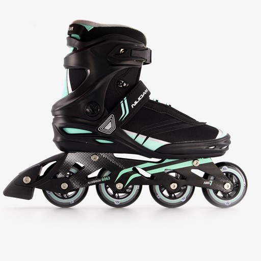 Dames softboot skeelers zwart