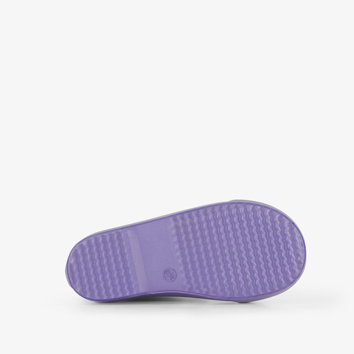 Kinder regenlaarzen unicorn paars