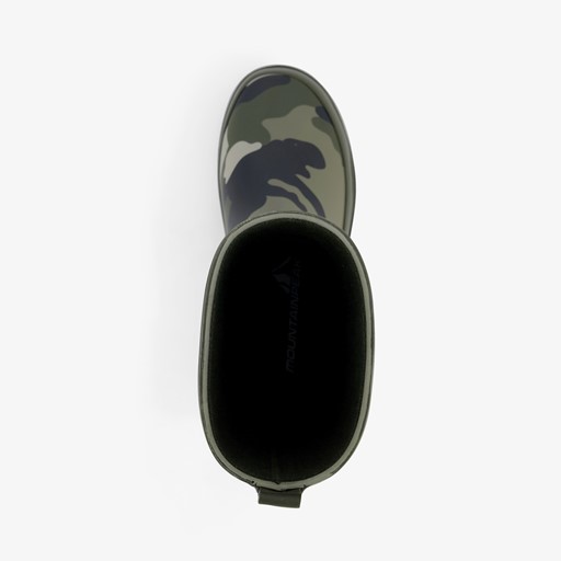 Kinder regenlaarzen camouflage print