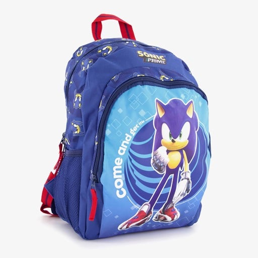 Sonic Supreme Power kinder rugzak blauw 9 liter