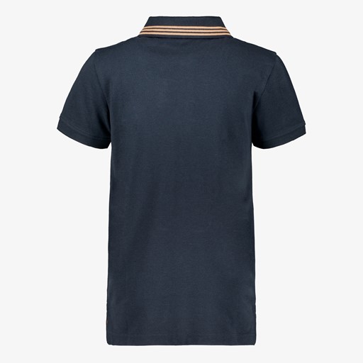 Jongens polo donkerblauw