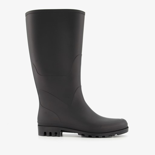 Hoge heren regenlaarzen zwart