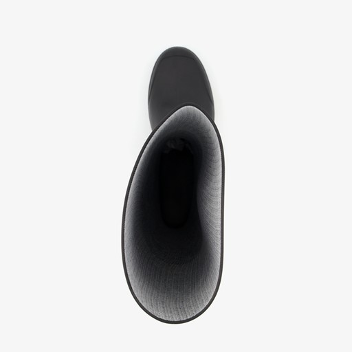 Hoge heren regenlaarzen zwart