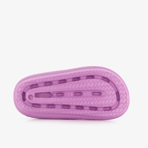 Meisjes sandalen met hielbandje lila