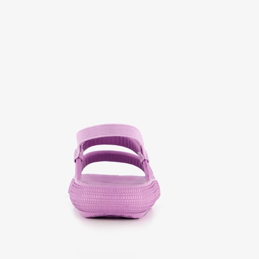 Meisjes sandalen met hielbandje lila