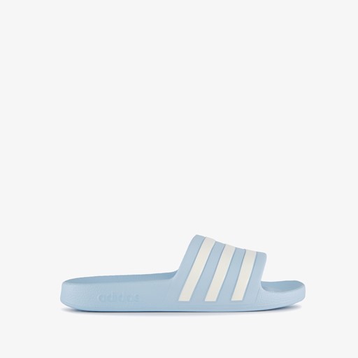Adilette Aqua dames badslippers lichtblauw