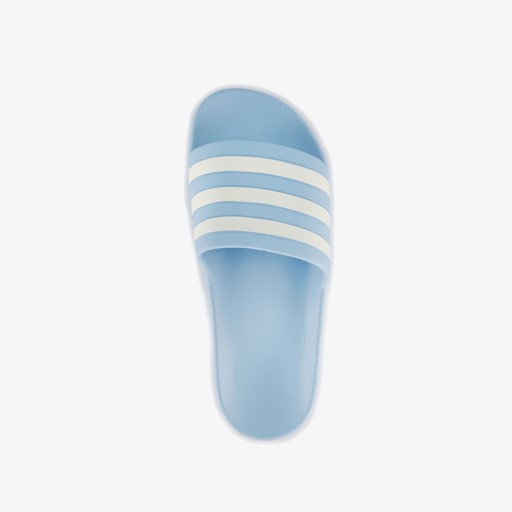 Adilette Aqua dames badslippers lichtblauw