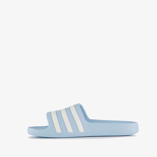 Adilette Aqua dames badslippers lichtblauw
