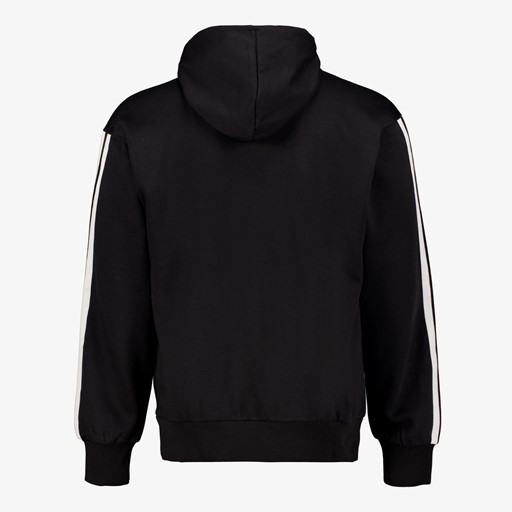 M 3S heren hoodie zwart wit