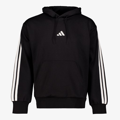 M 3S heren hoodie zwart wit