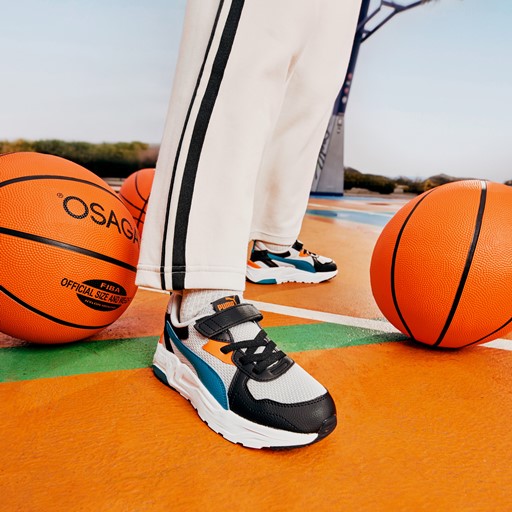 Trinity Lite AC+ kinder sneakers grijs blauw