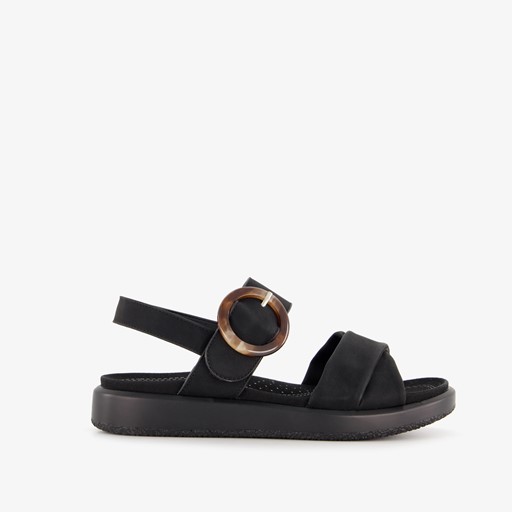 Dames sandalen zwart
