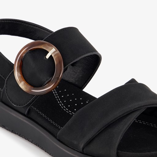 Dames sandalen zwart