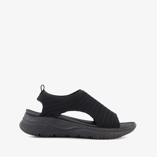 Dames sandalen zwart