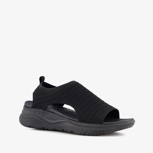 Dames sandalen zwart