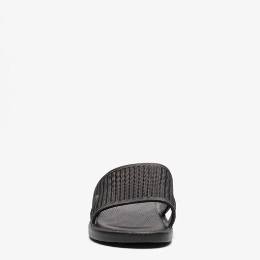 Dames badslippers zwart