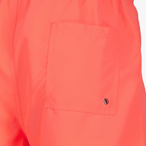 Heren zwemshort koraal