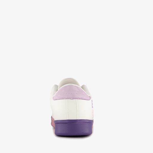 Meisjes sneakers met smiley wit pastel