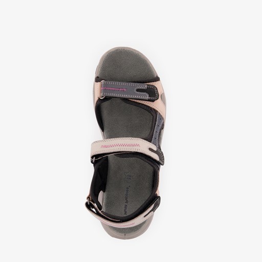 Leren dames sandalen