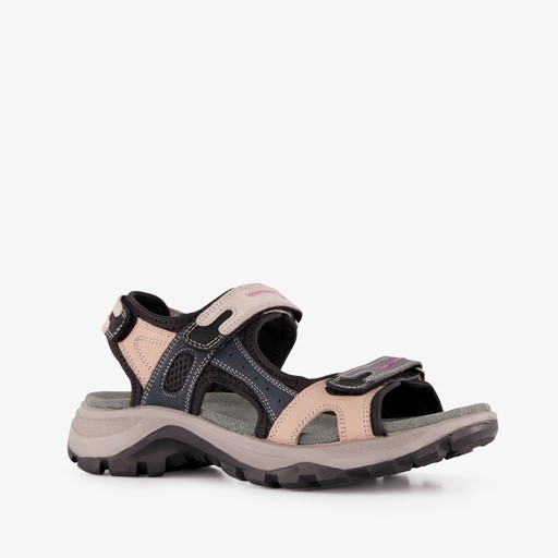 Leren dames sandalen