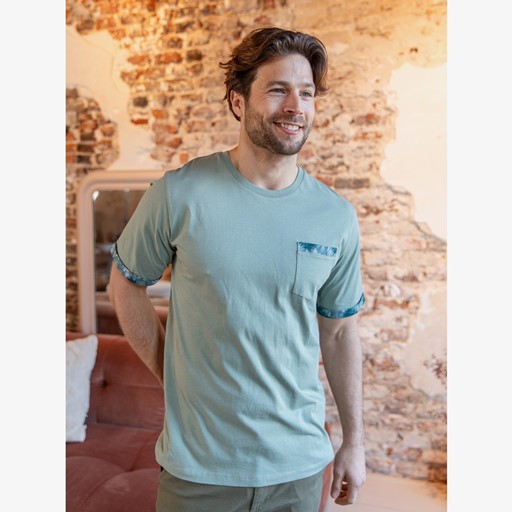 Heren T-shirt groen