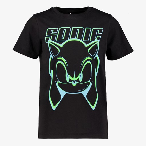 Sonic jongens T-shirt zwart groen