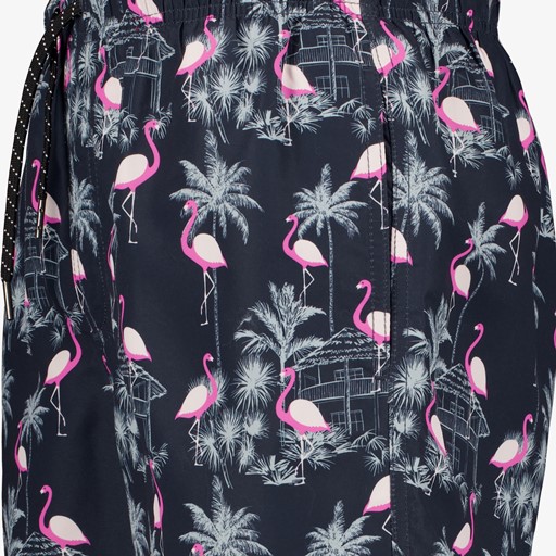Heren zwemshort flamingo zwart
