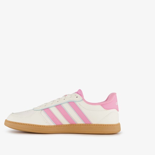 Breaknet Sleek meisjes sneakers wit roze