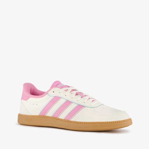 Breaknet Sleek meisjes sneakers wit roze