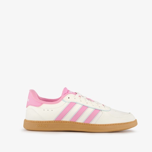 Breaknet Sleek meisjes sneakers wit roze