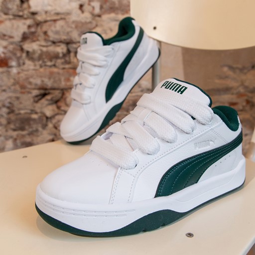 Park Lifestyle Easy kinder sneakers wit groen