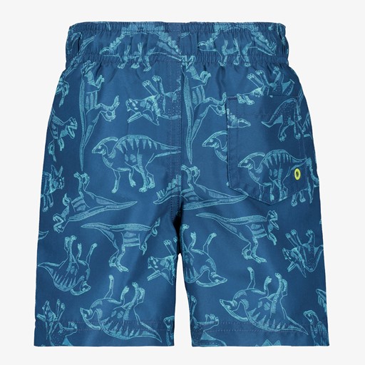 Jongens zwemshort met dino's blauw