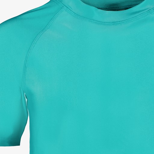 Kinder UV zwemshirt met korte mouwen groen
