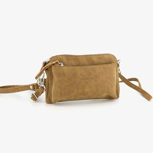 Dames schoudertasje bruin