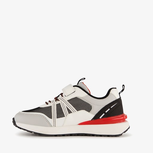 Jongens sneakers wit zwart