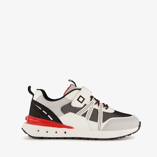Jongens sneakers wit zwart