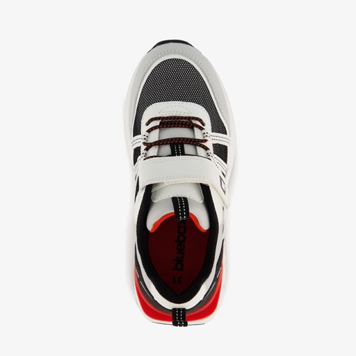 Jongens sneakers wit zwart