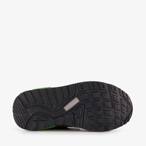 Jongens sneakers met airzool groen zwart