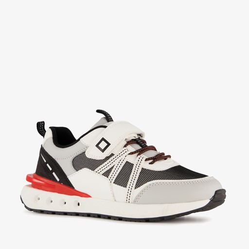 Jongens sneakers wit zwart