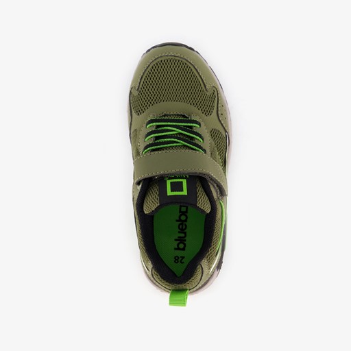 Jongens sneakers met airzool groen zwart