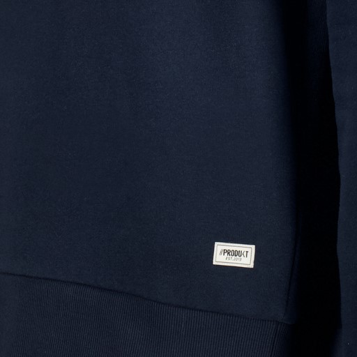 Heren sweater donkerblauw