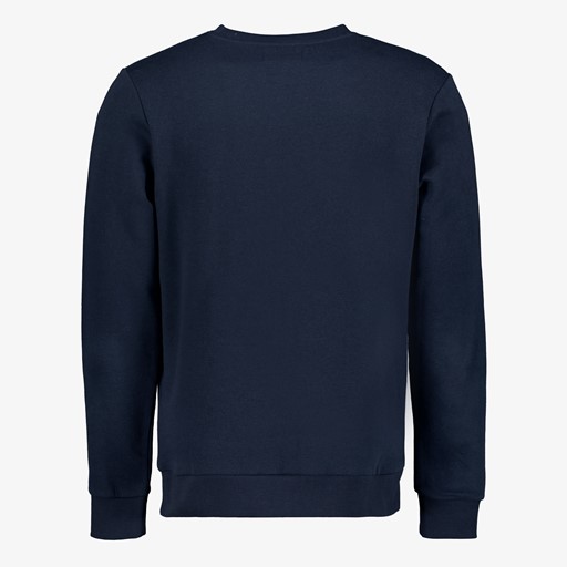 Heren sweater donkerblauw