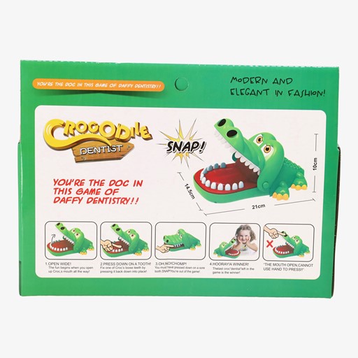 Krokodil bijt spel