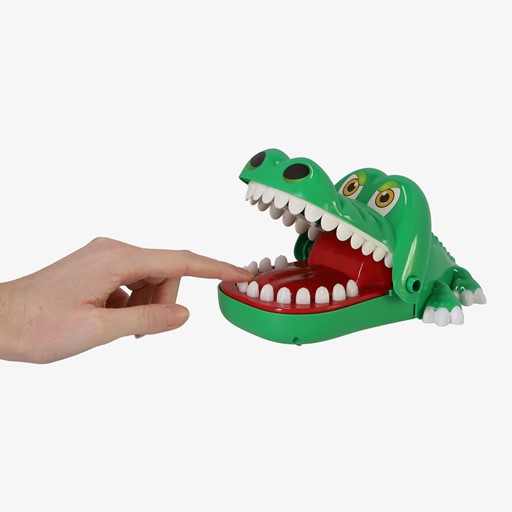 Krokodil bijt spel